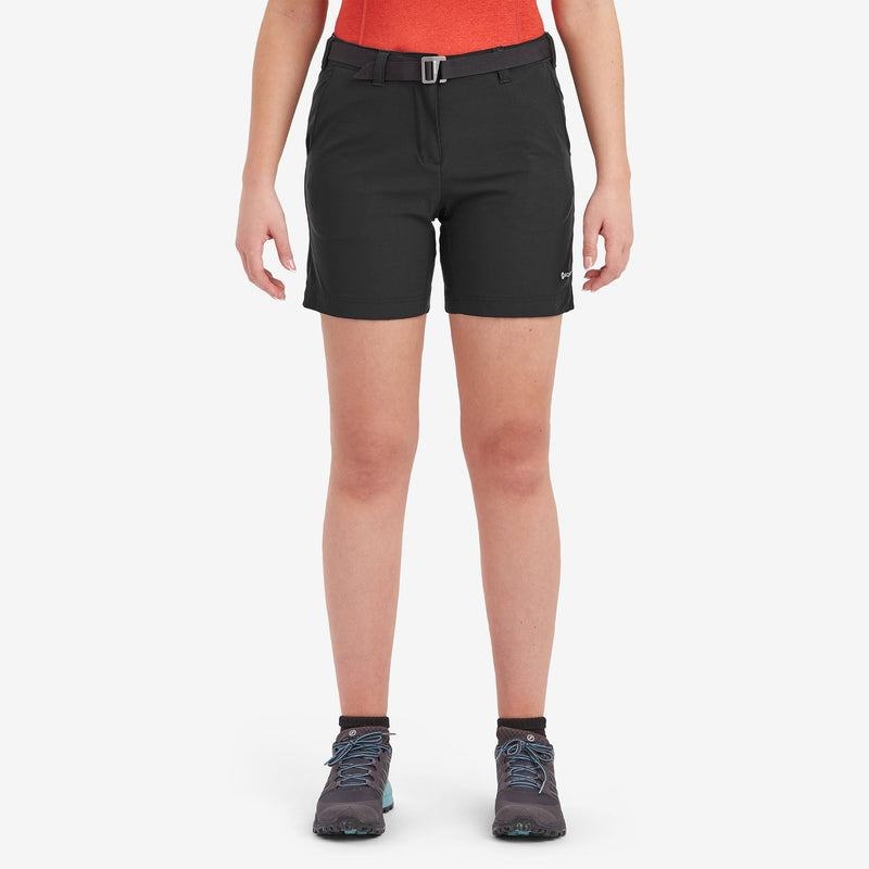 Montane Terra Stretch Lite Kurze Hose Damen Schwarz | HQG8299RY