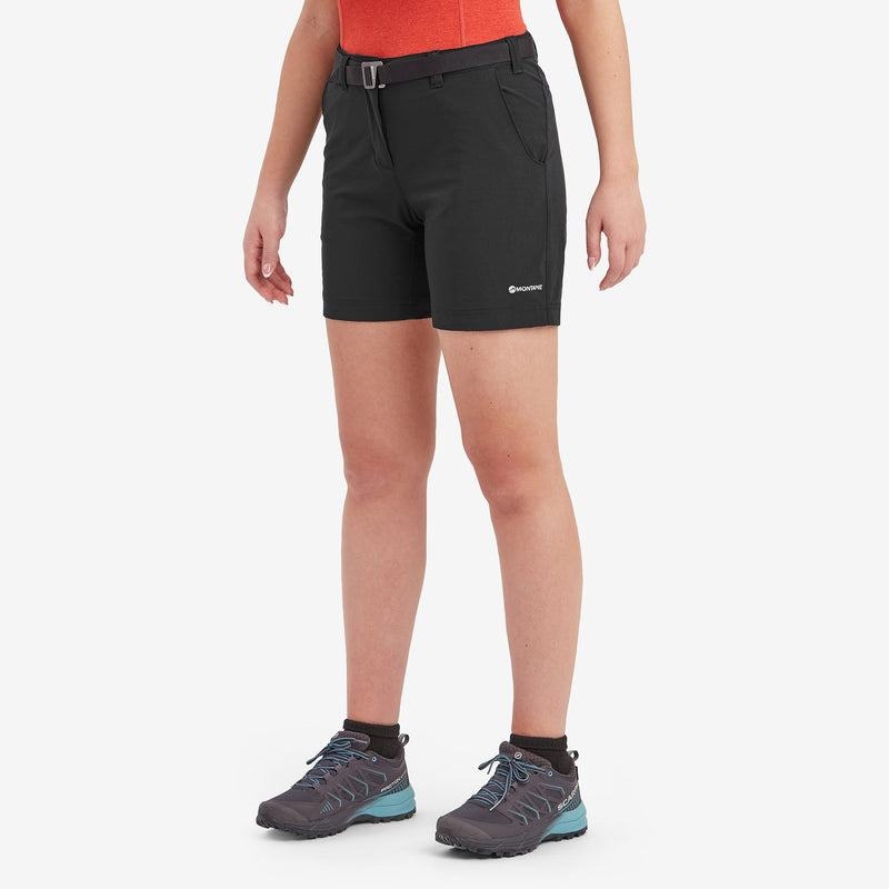 Montane Terra Stretch Lite Kurze Hose Damen Schwarz | HQG8299RY