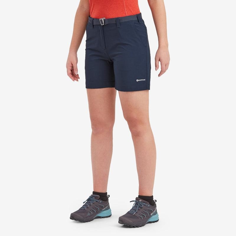 Montane Terra Stretch Lite Kurze Hose Damen Dunkelblau | QEM4363WV