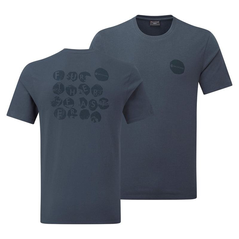 Montane Transpose T-shirts Herren Blau | HCR957UL