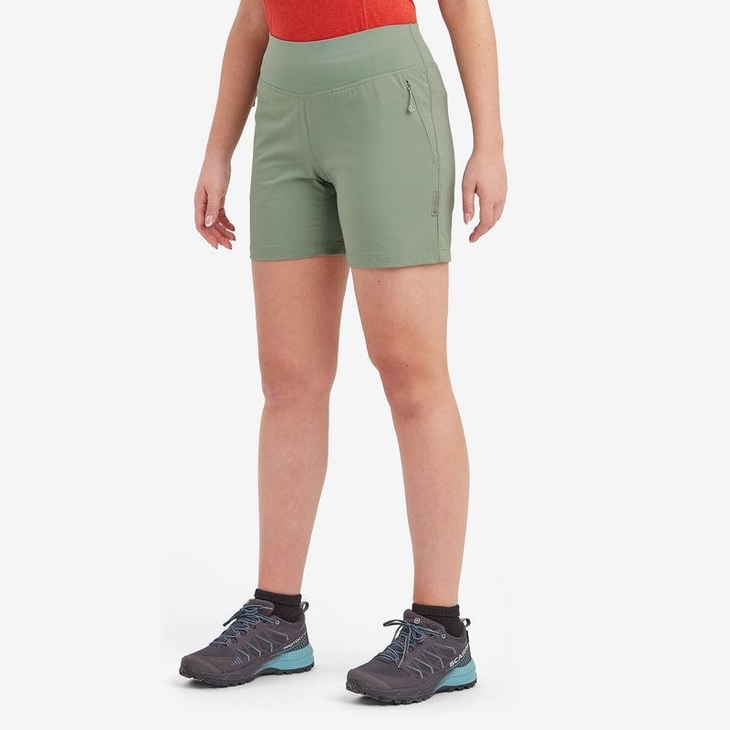 Montane Tucana Lite Kurze Hose Damen Grau Grün | ZTO7684QN