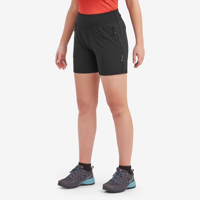 Montane Tucana Lite Kurze Hose Damen Schwarz | KYV8570TY