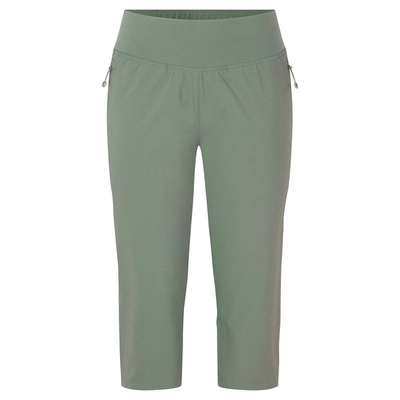 Montane Tucana Lite Stretch Capri 3/4 Leggings Damen Grau Grün | RCH3773DK