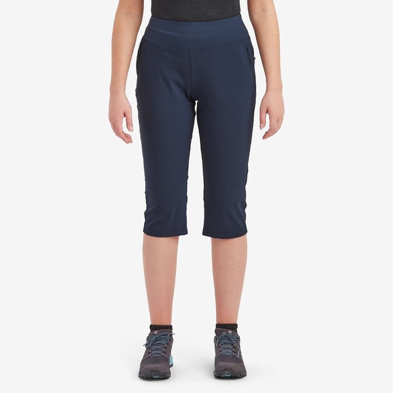 Montane Tucana Lite Stretch Capri 3/4 Leggings Damen Dunkelblau | HXC3596RM