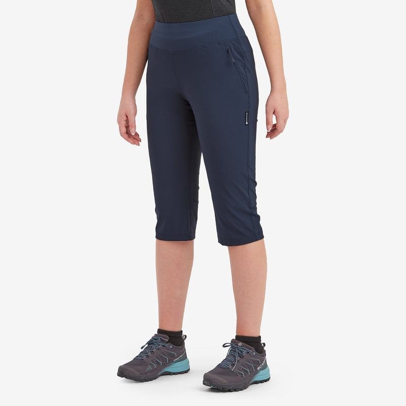 Montane Tucana Lite Stretch Capri 3/4 Leggings Damen Dunkelblau | HXC3596RM