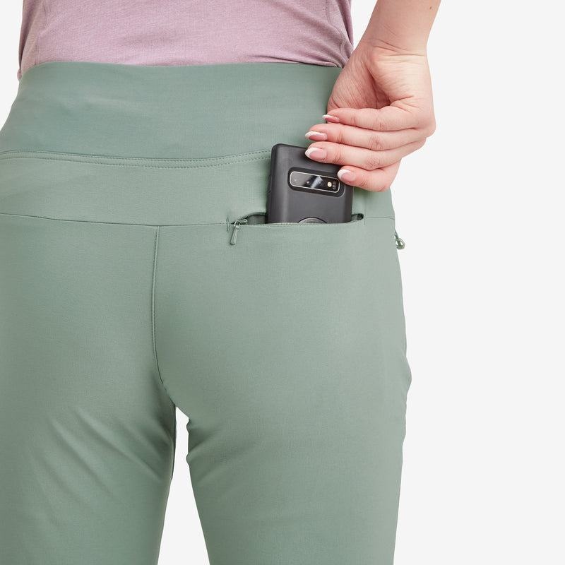 Montane Tucana Lite Stretch Leggings Damen Grau Grün | EKN6311WW