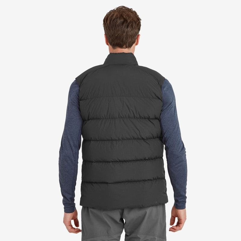 Montane Tundra Down Weste Herren Schwarz | FZX7292OP