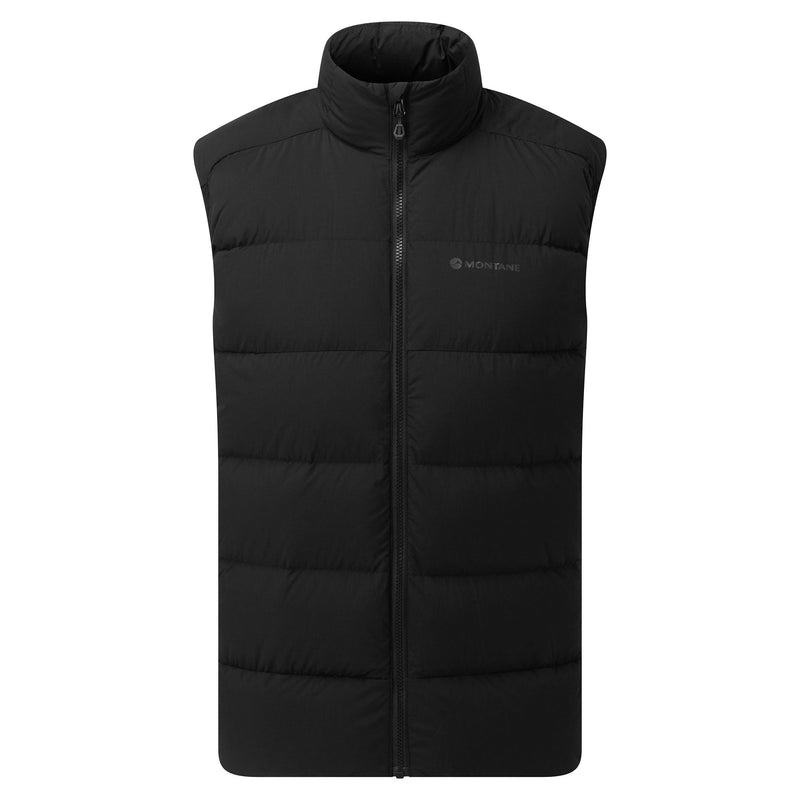 Montane Tundra Down Weste Herren Schwarz | FZX7292OP